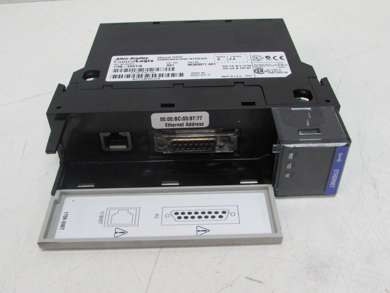 Interface  Allen Bradley 1756-ENET/B Ethernet TCP/IP Interface Top Zustand photo on Industry-Pilot