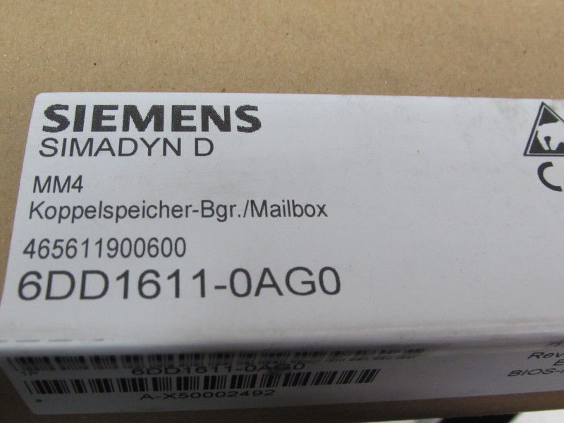 Module  Siemens Simadyn D 6DD1611-0AG0 Koppelspeichermodul unbenutzt Versiegelt photo on Industry-Pilot