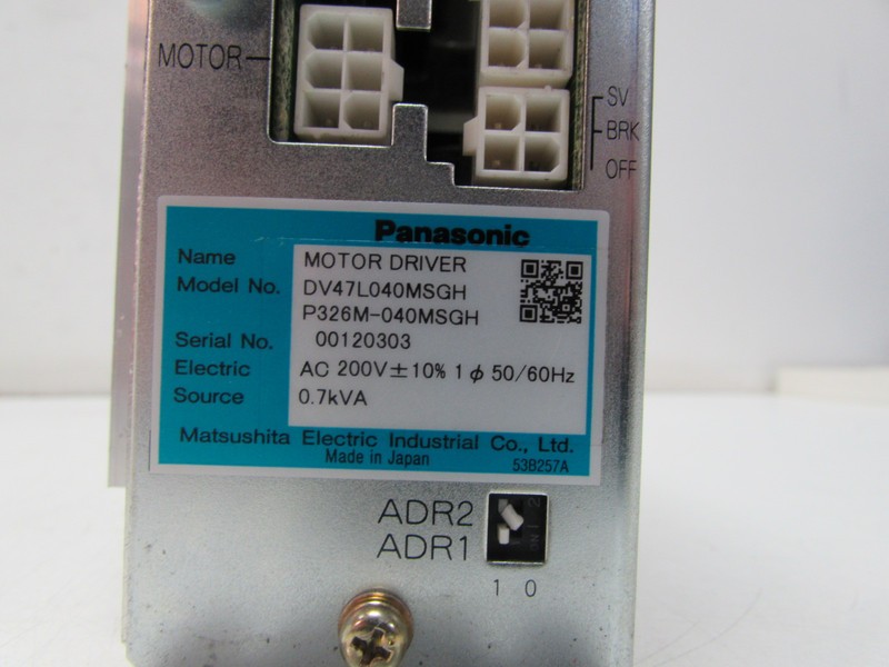 Частотный преобразователь Panasonic PANADAC 326M Motor Driver DV47L040MSGH P326M-040MSGF Top Zustand фото на Industry-Pilot