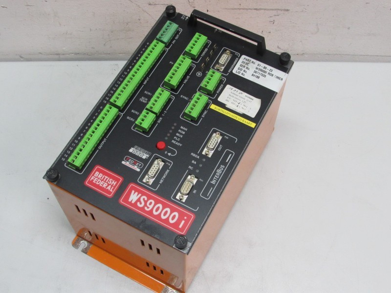 Серводвигатели British Federal WS9000i Rob Timer 01-80-23 Profibus Controller Interbus Top фото на Industry-Pilot