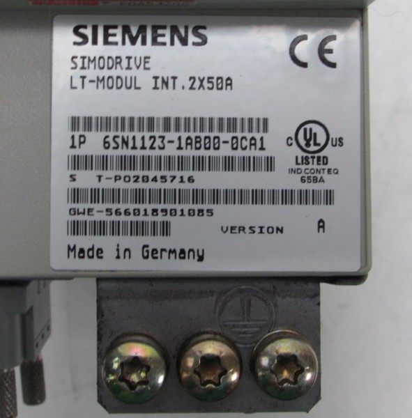 Module Siemens Simodrive 6SN1123-1AB00-0CA1 LT-Modul Int. 2x50A Version A TESTED TOP Images sur Industry-Pilot