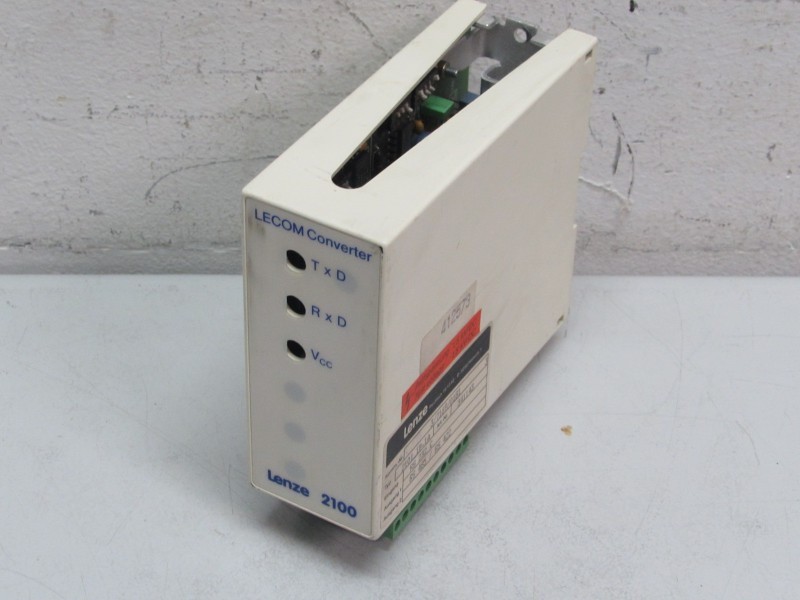 محول-التردد Lenze 2100 Lecom Convertor 2101 IB.1A Art-Nr. 341143 Top Zustand الصورة على Industry-Pilot