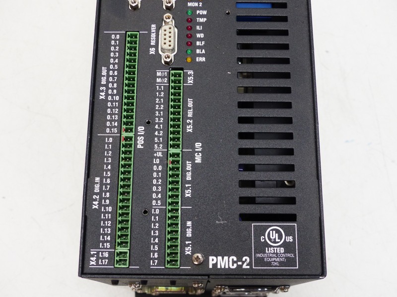 Frequency converter Elau Servo Drive PMC-2 PMC-2/11/05/000/00/00/01/00/0K 3x400V 5A Top Zustand photo on Industry-Pilot