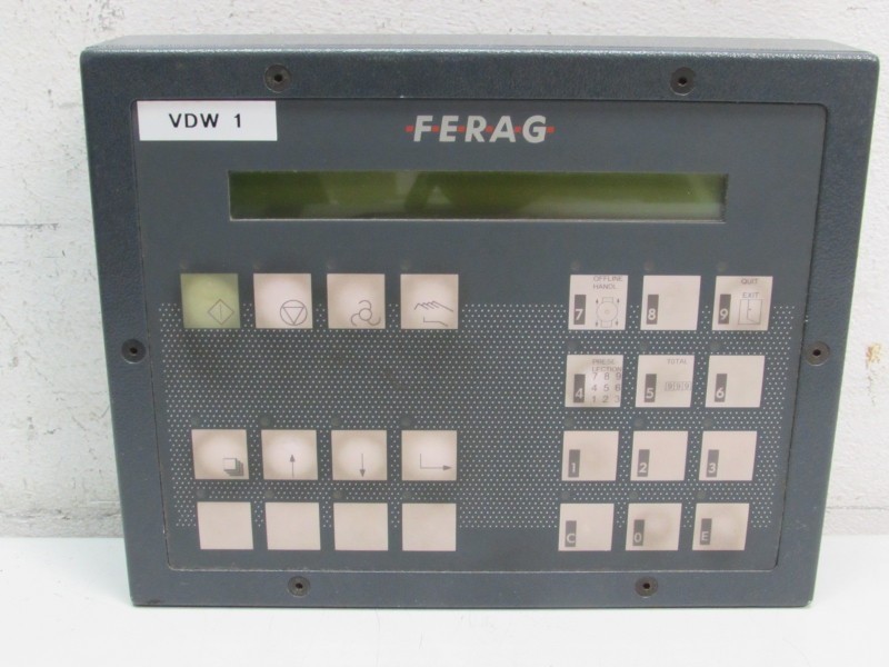 Панель управления Ferag Art-Nr: 01001030 Rezzonico Systemtechnik 587.587.002 Bedienpanel фото на Industry-Pilot