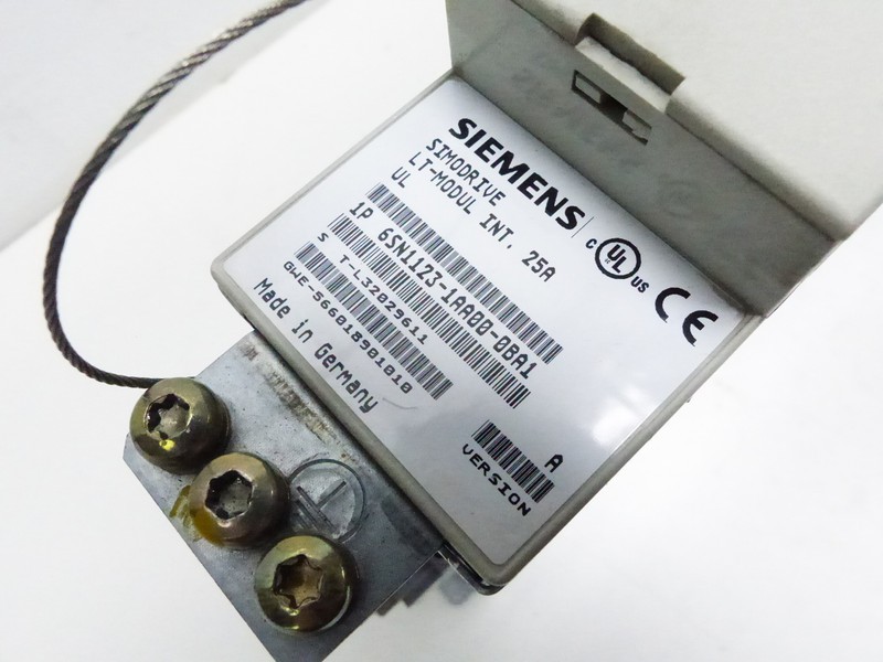 Module Siemens Simodrive 6SN1123-1AA00-0BA1 LT-Modul INT. 25A VER.A TESTED Top Zustand photo on Industry-Pilot