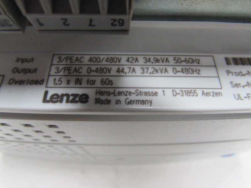Частотный преобразователь Lenze Servo Drive 9300 EVS9328-ES 400V 44A 36,6kVA Top Zustand TESTED фото на Industry-Pilot
