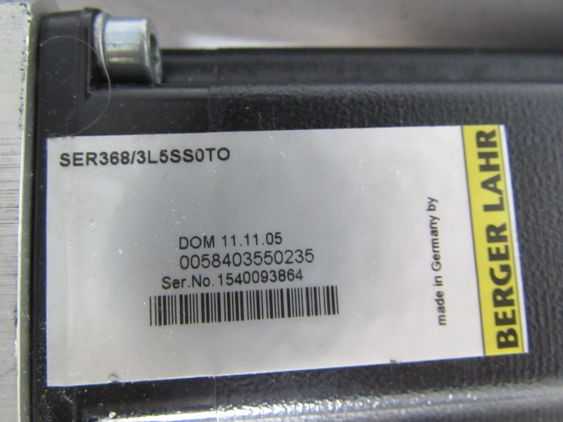 Частотный преобразователь BERGER LAHR SER368/3L5SS0TO + PLE 60 i:8 + LM-P404RT100-500 Lineareinheit фото на Industry-Pilot