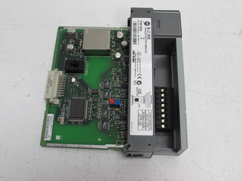 Модуль Allen Bradley SLC 500 1746-NO4I 1746-N04I 1746-NO41 Analog OUTPUT Module SER.A фото на Industry-Pilot