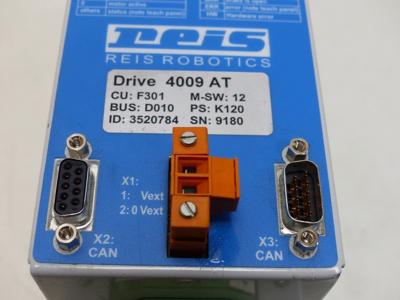 محول-التردد Reis Servo Drive 4009 AT Id: 3520784 Top Zustand الصورة على Industry-Pilot