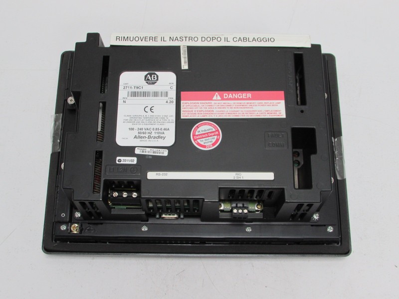 Панель управления Allen Bradley PanelView 900 2711-T9C1 SER.C REV.N FRN.4.20 tested neuwertig фото на Industry-Pilot