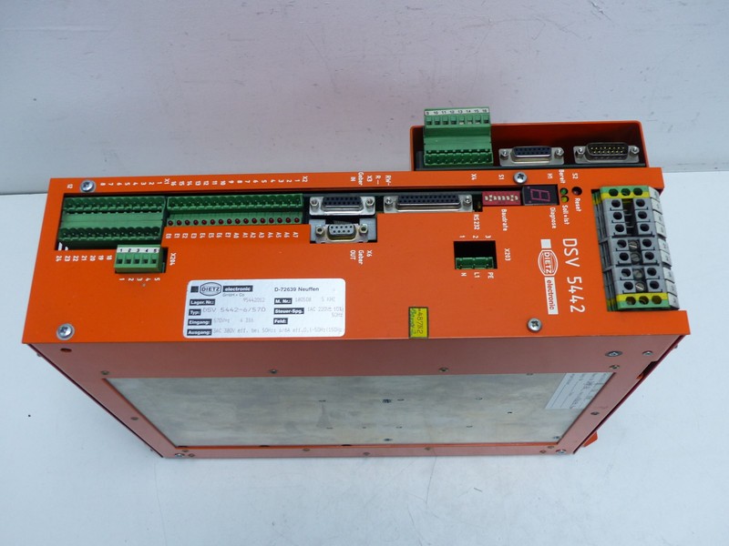 Frequency converter Dietz electronic DSV 5442-6 570 Top Zustand photo on Industry-Pilot