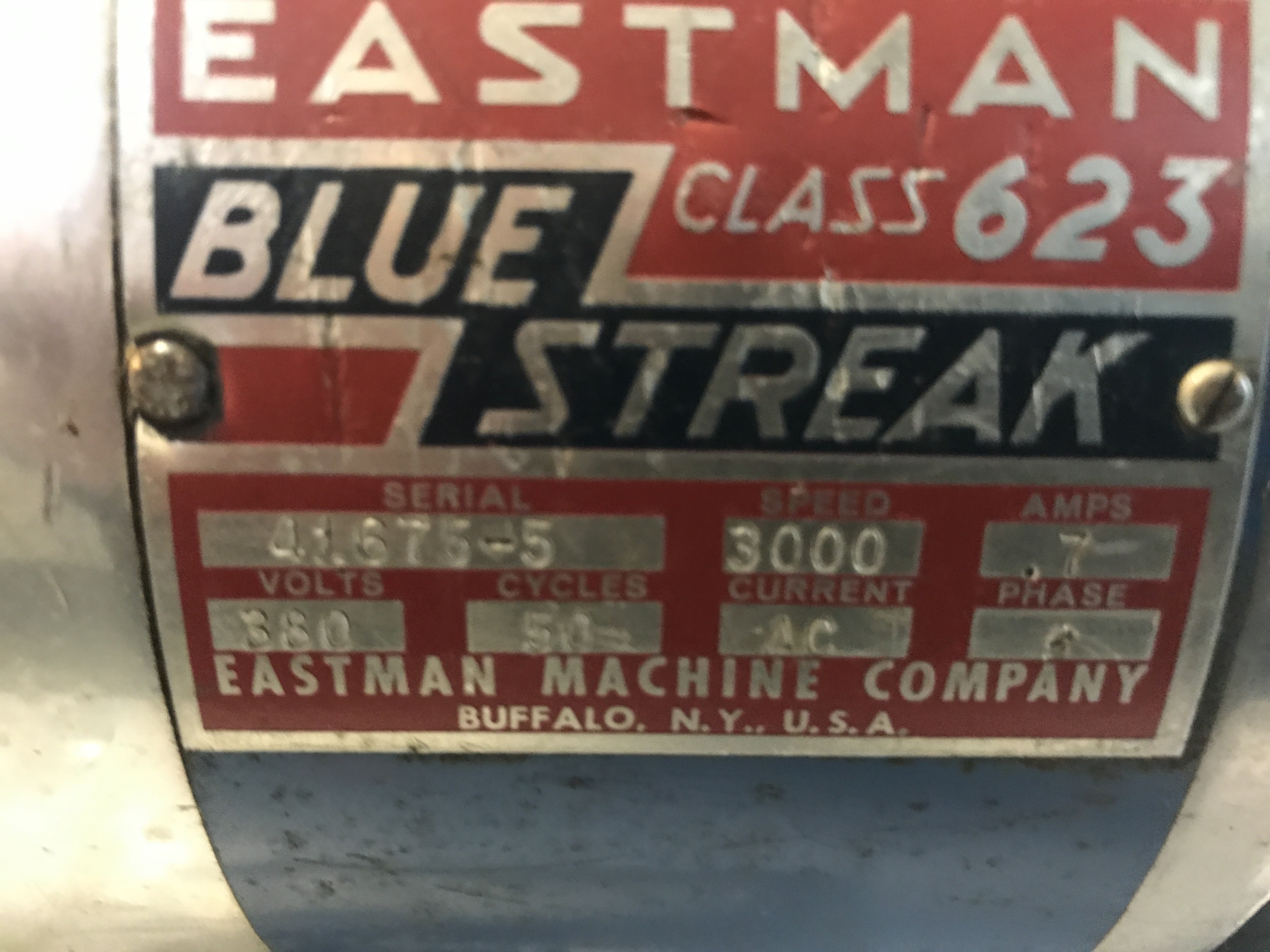 Other EASTMAN Blue Streak 623 photo on Industry-Pilot