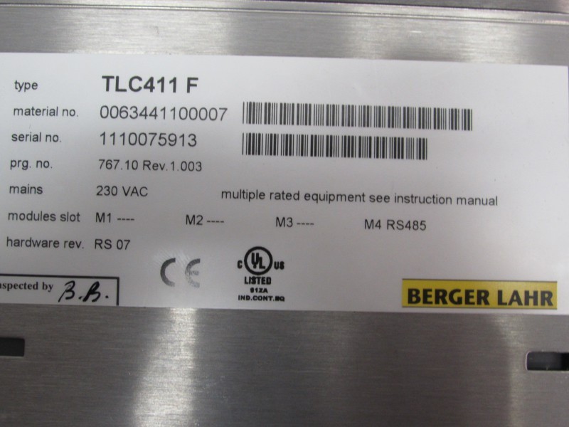 Module Berger Lahr Tlc411 F Rs485 C Modul Servo Drive Top Zustand Used Buy P