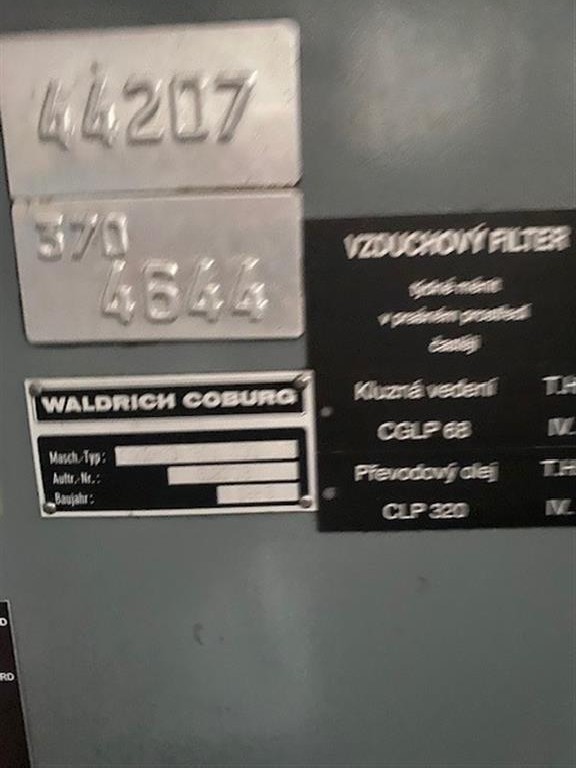 Портальный фрезерный станок WALDRICH COBURG S22-10GM500NC фото на Industry-Pilot