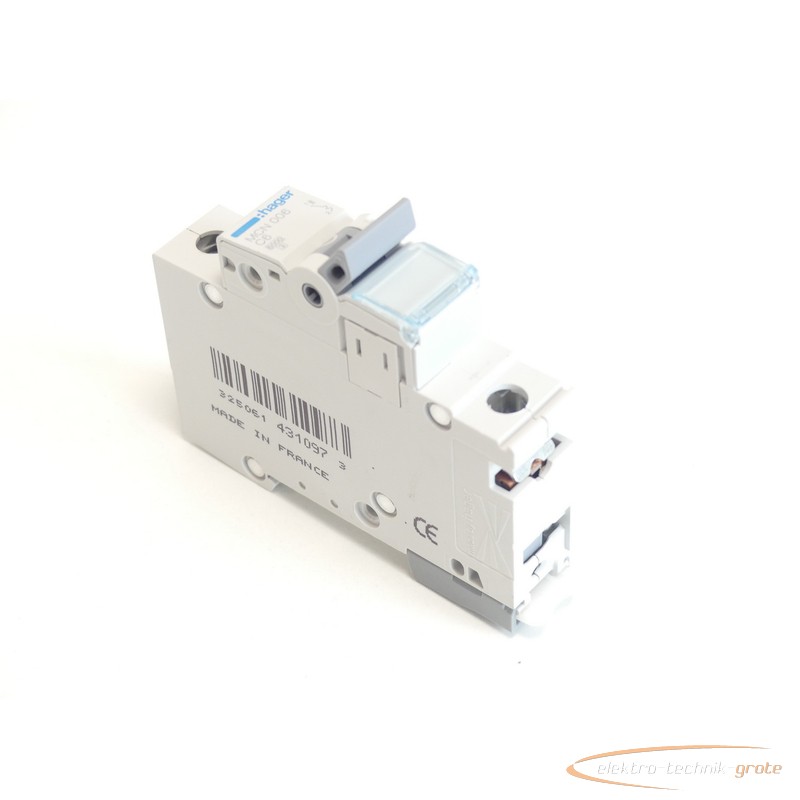 Miniature circuit breaker Hager MCN 006 / C6 Leitungsschutzschalter photo on Industry-Pilot