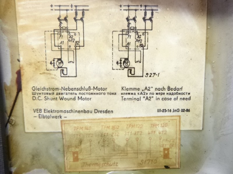 محرك تيار مستمر VEM MFDr 100.2 - F 02( MFDr100.2-F02 ) TGL 39434 ( TGL39434 ) Ersatzteil u.a. für Fräsmaschine AUERBACH FUW 400 ! gebraucht, geprüft ! الصورة على Industry-Pilot