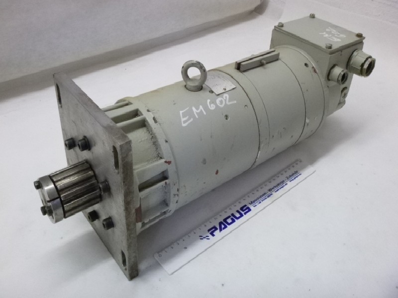 DC motor VEM, ELBTALWERK WSM2-85.08S-1213 Flansch: 198 x 173 / Ø 162 mm gebraucht, geprüft ! photo on Industry-Pilot