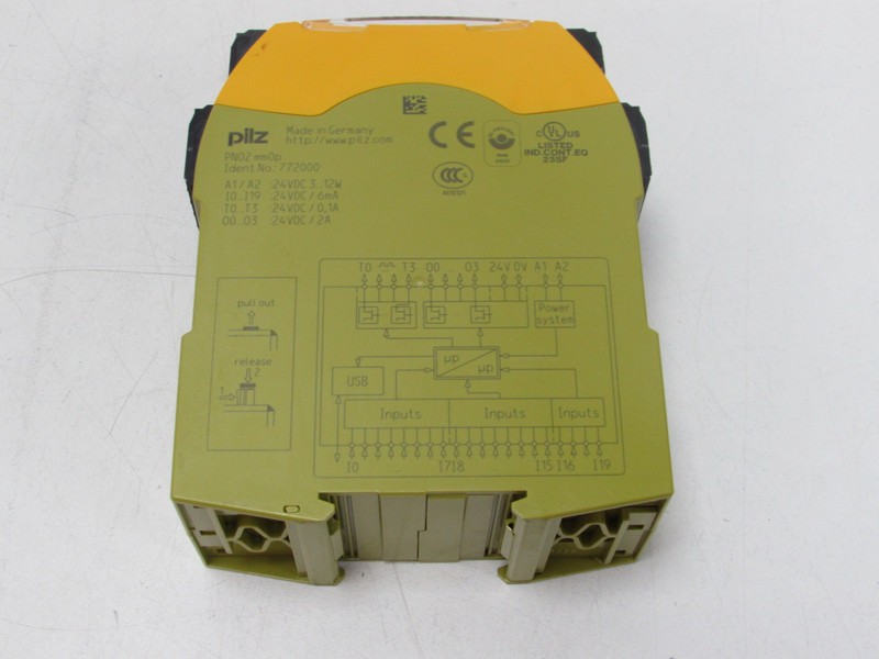  PILZ PNOZ  mm0p  24VDC ID No.: 777200 SPS Mini Kleinsteuerung Controller الصورة على Industry-Pilot