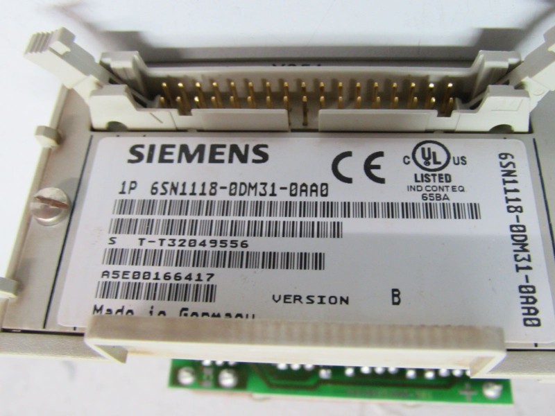 Control board Siemens Simodrive 6SN1118-0DM31-0AA0 Version: B Top Zustand photo on Industry-Pilot