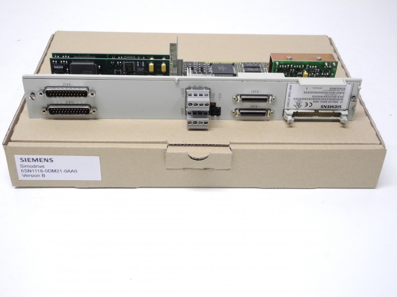 Control board Siemens Simodrive 6SN1118-0DM21-0AA0 Regeleinschub Version: B TOP ZUSTAND photo on Industry-Pilot