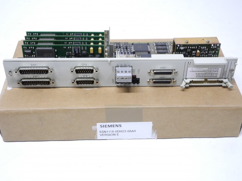 Control board Siemens Simodrive 6SN1118-0DH23-0AA0 Regelbaugruppe Version: E NEUWERTIG photo on Industry-Pilot