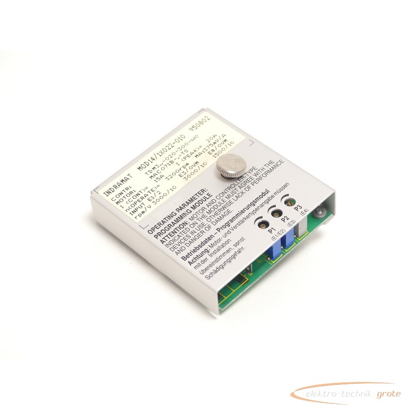 Programming module Indramat MOD14/1X022-010 Programmiermodul SN:950802 photo on Industry-Pilot