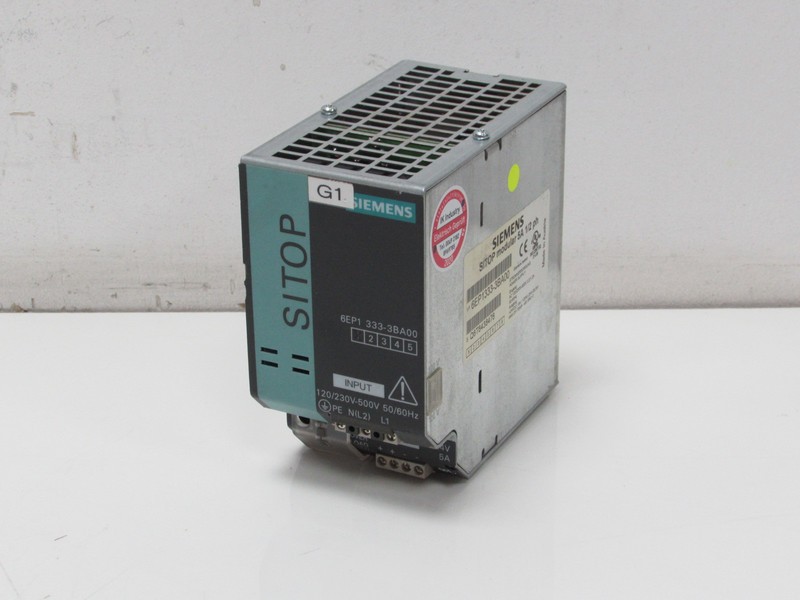 Module Siemens SITOP Modular 6EP1333-3BA00 230V 5A DC 24V 1/2 ph TESTED TOP ZUSTAND photo on Industry-Pilot
