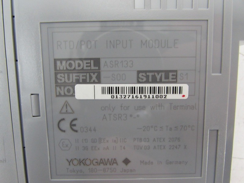 Модуль Yokogawa RTD/POT Input Module ASR133 ASR133-S00 S1 NEUWERTIG фото на Industry-Pilot