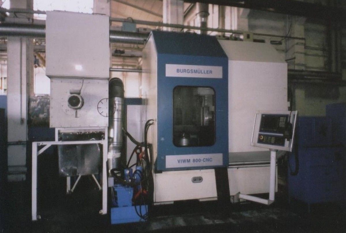 Machining Center - Vertical BURGSMUELLER VIWM 800-CNC photo on Industry-Pilot