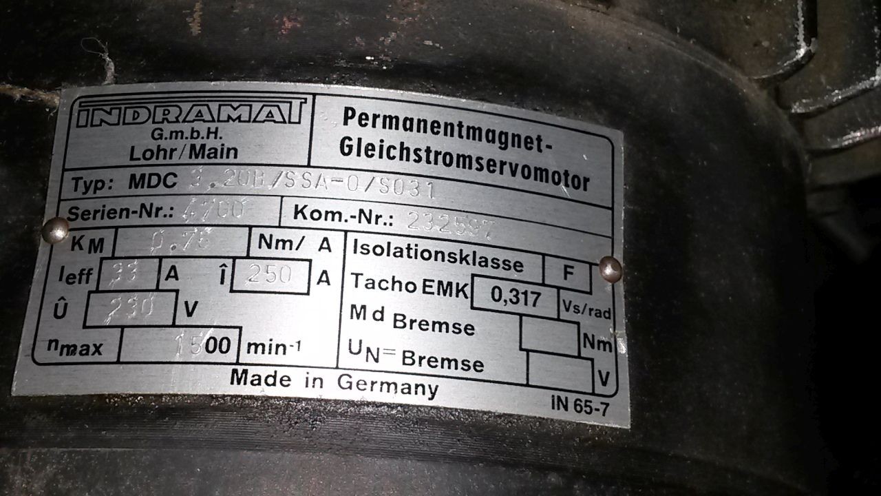 Серводвигатели Indramat MAC 093A-0-LS-2-C/110-A-0/ Servomotor  12 Monate Gewährleistung фото на Industry-Pilot