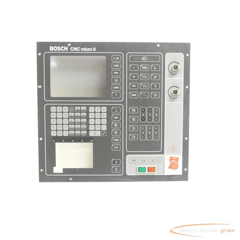Operator Panel Bosch Bedientafel + 036751-108401 Steuerungsplatine für Bosch CNC micro 8 photo on Industry-Pilot