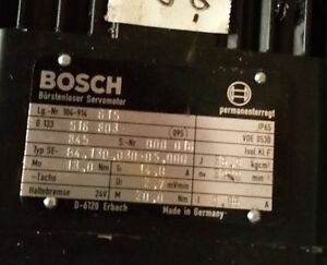 Servomotor Bosch SE-B4.130.030-05.000   Servomotor von  FP4CCT Bilder auf Industry-Pilot