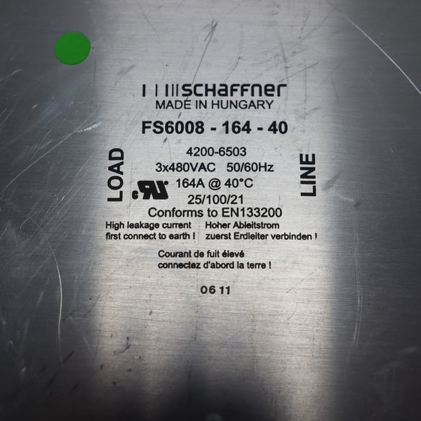 Frequency converter Schaffner Netzfilter FS6008-164-40 400V 164A Top Zustand photo on Industry-Pilot