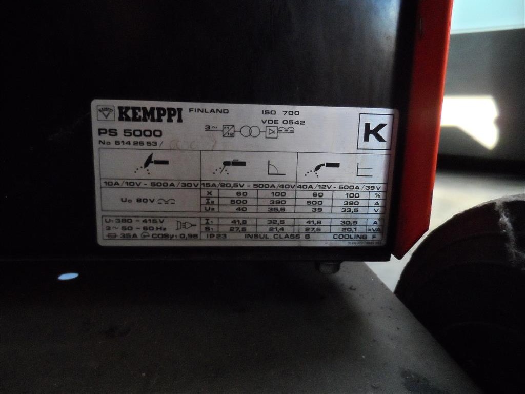 Schweißanlage KEMPPI PS5000 Bilder auf Industry-Pilot