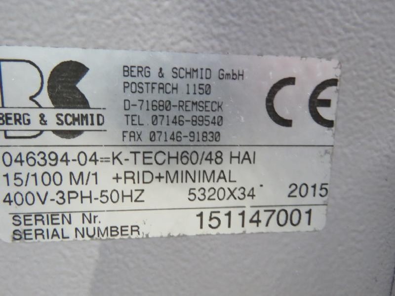 Ленточнопильный станок по металлу BERG & SCHMID - Vollautomat BSB 480/610 HA-I фото на Industry-Pilot