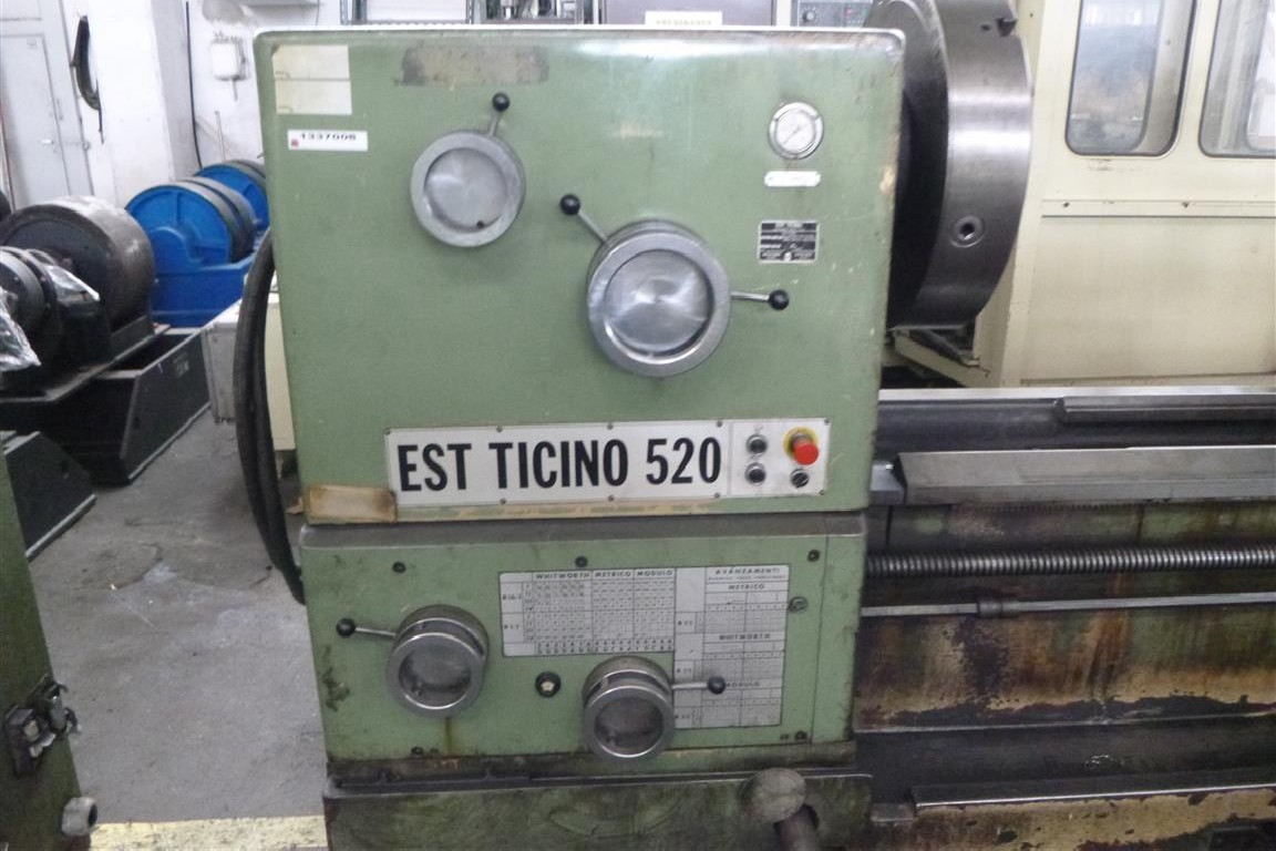 Leit- und Zugspindeldrehmaschine EST Ticino 520 Bilder auf Industry-Pilot