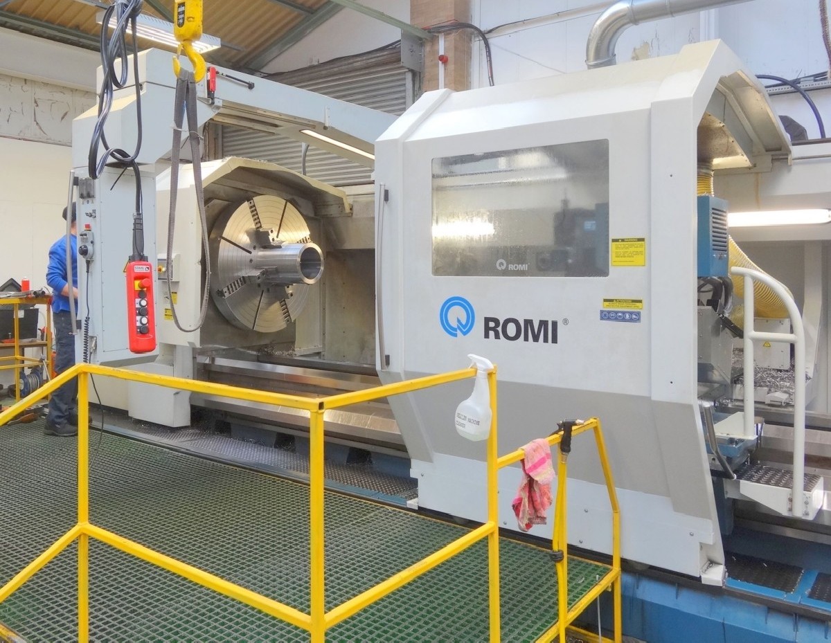 Schwerdrehmaschine ROMI C-1600 H x 5000 Bilder auf Industry-Pilot