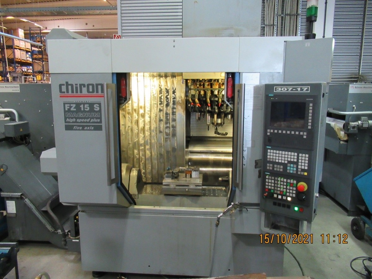 Machining Center - Universal CHIRON FZ 15S Magnum five axis photo on Industry-Pilot