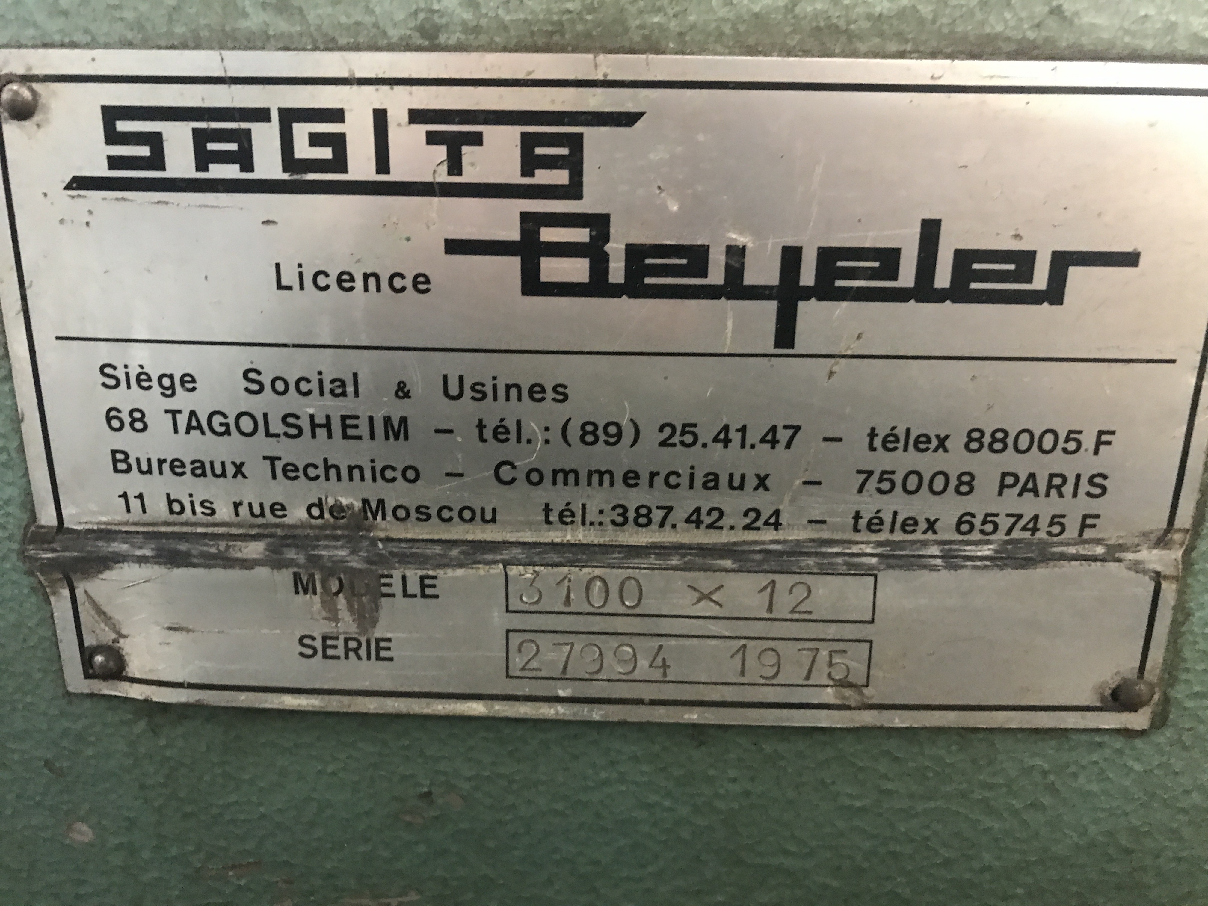 Tafelschere - hydraulisch SAGITA BEYELER 3100 x 12 Bilder auf Industry-Pilot