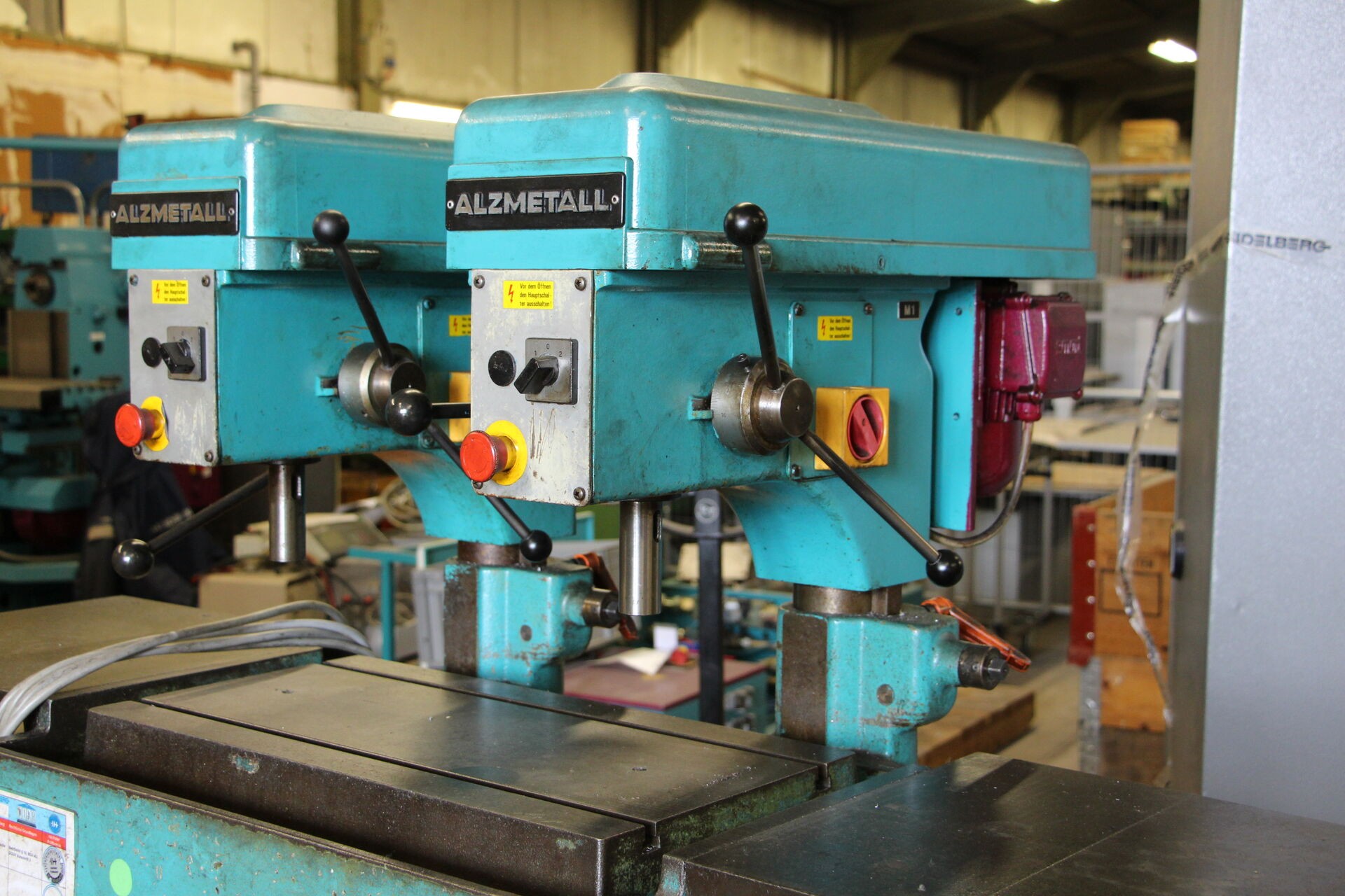 Single-stand Gang Drilling Machine ALZMETALL AX 2/S 1991 photo on Industry-Pilot