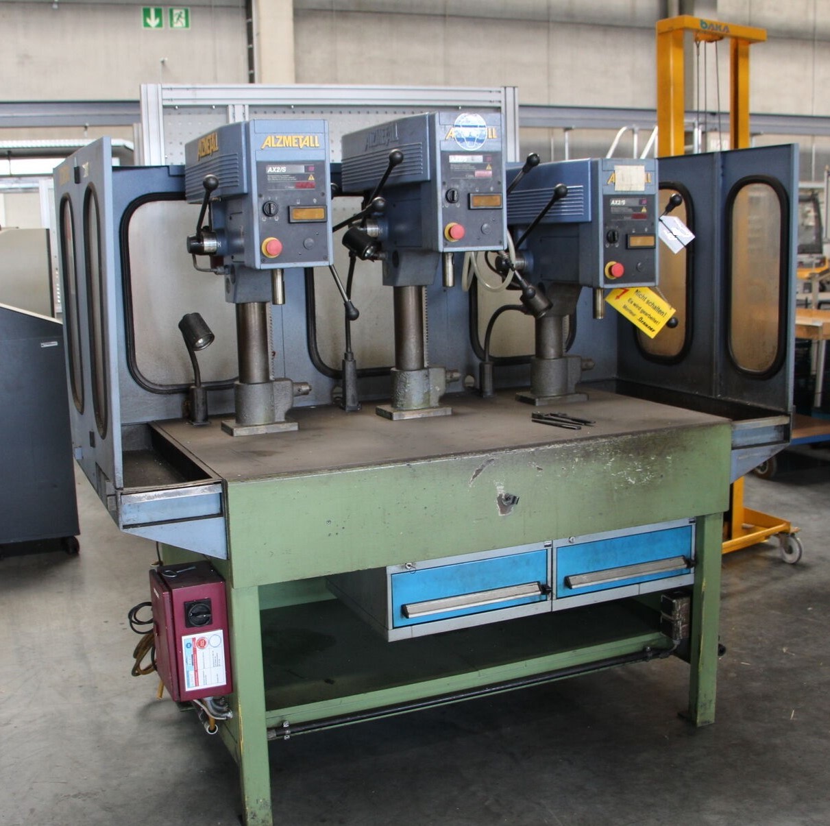 Single-stand Gang Drilling Machine ALZMETALL AX 2/S photo on Industry-Pilot