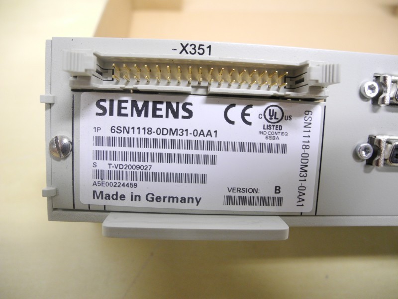 Control board Siemens Simodrive 6SN1118-0DM31-0AA1 Version: B unbenutzt unused photo on Industry-Pilot