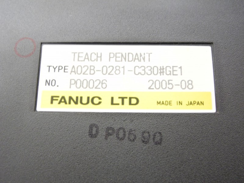 لوحة التحكم Fanuc TEACH PENDANT A02B-0281-C330#GE1 unbenutzt الصورة على Industry-Pilot