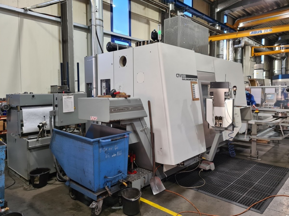 Vertical Turning Machine GILDEMEISTER CTV 400 Linear photo on Industry-Pilot