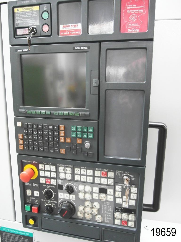 Токарно фрезерный станок с ЧПУ MORI SEIKI NL 2000Y/500 / MSX-850 III фото на Industry-Pilot