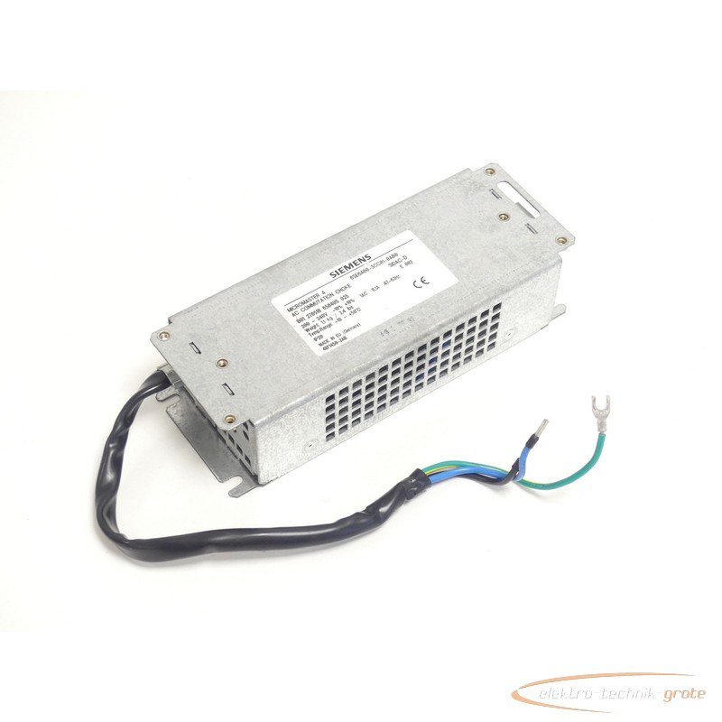  Siemens 6SE6400-3CC01-0AB0 MICROMASTER 4 Kommutierungsdrossel Bilder auf Industry-Pilot