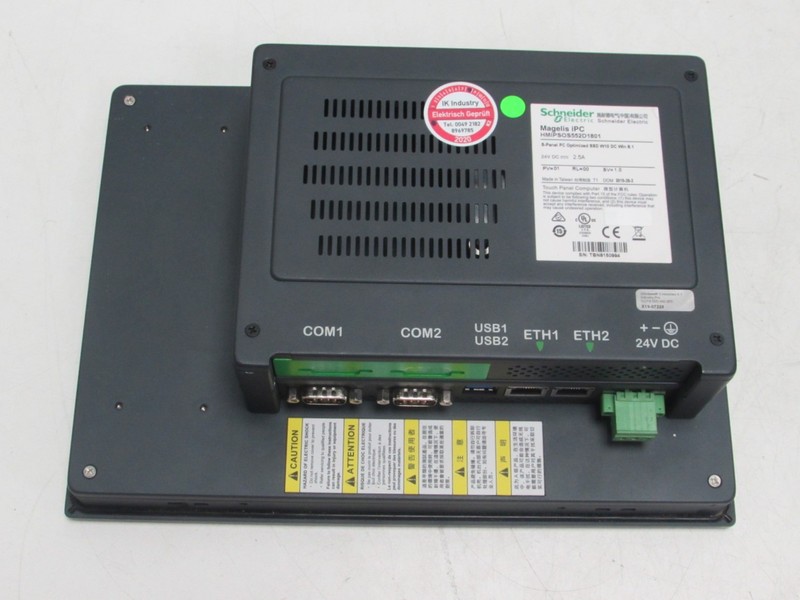 Control panel Schneider Electric Magelis HMIPSOS552D1801 S-Panel PC Optimized SSD NEUWERTIG photo on Industry-Pilot