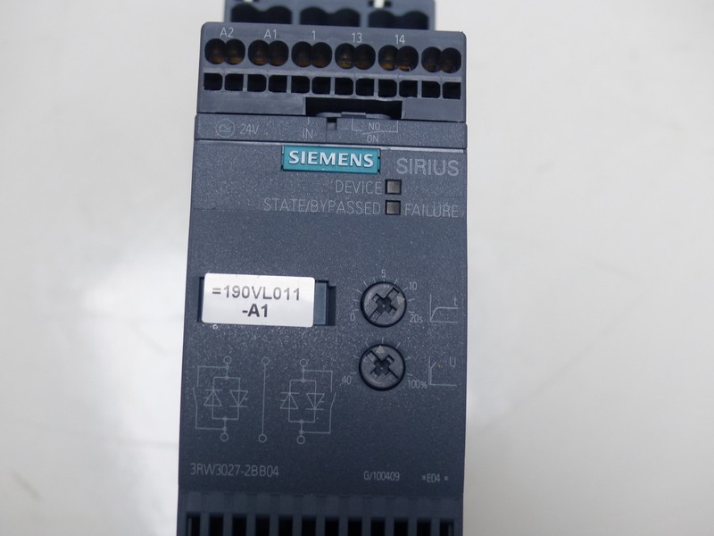  Siemens SIRIUS 3RW3027-2BB04 400V 15kw Sanftstarter Softstarter Top TESTED Images sur Industry-Pilot