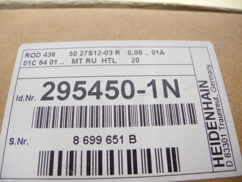 Rotary encoder HEIDENHAIN  ROD 436 5027S12-03 R  295450-1N  Drehgeber  unbenutzt OVP photo on Industry-Pilot