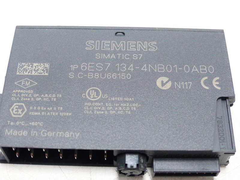  Siemens Simatic S7 6ES7 134-4NB01-0AB0 6ES7134-4NB01-0AB0 Top Zustand фото на Industry-Pilot